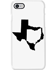 MAP OHIO IN TEXAS Phone Case tile