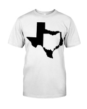 MAP OHIO IN TEXAS Classic T-Shirt tile