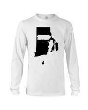 MAP PUERTO RICO IN RHODE ISLAND Long Sleeve Tee tile
