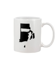 MAP PUERTO RICO IN RHODE ISLAND Mug tile