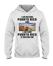 I Am Missing Puerto Rico Hooded Sweatshirt tile