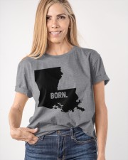 Louisiana - Born Classic T-Shirt apparel-classic-tshirt-lifestyle-front-100