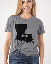 Louisiana - Born Classic T-Shirt apparel-classic-tshirt-lifestyle-front-101