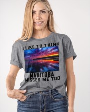 Manitoba Misses Me Too Classic T-Shirt apparel-classic-tshirt-lifestyle-front-100