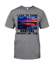 Manitoba Misses Me Too Classic T-Shirt front
