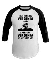 Virginia Is Missing Me Baseball Tee tile