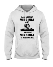 Virginia Is Missing Me Hooded Sweatshirt tile