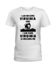 Virginia Is Missing Me Ladies T-Shirt tile