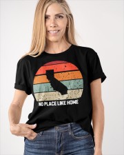 California No Place Like Home Classic T-Shirt apparel-classic-tshirt-lifestyle-front-100