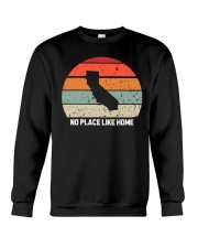 California No Place Like Home Crewneck Sweatshirt tile