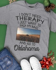 Pack My Bags - Go To Oklahoma Classic T-Shirt apparel-classic-tshirt-lifestyle-back-69