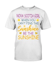 Nova Scotia Girl- Be The Sunshine Classic T-Shirt tile