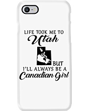 LIFE TOOK ME TO UTAH BE A CANADIAN GIRL Phone Case tile