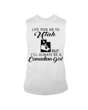 LIFE TOOK ME TO UTAH BE A CANADIAN GIRL Sleeveless Tee tile