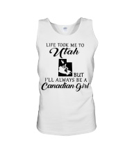 LIFE TOOK ME TO UTAH BE A CANADIAN GIRL Unisex Tank tile
