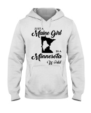 MAINE GIRL IN MINNESOTA Hooded Sweatshirt tile