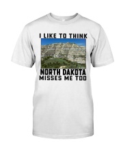 North Dakota Misses Me Too Classic T-Shirt tile
