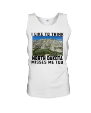 North Dakota Misses Me Too Unisex Tank tile