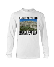 North Dakota Misses Me Too Long Sleeve Tee tile