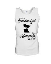 CANADIAN GIRL IN MINNESOTA Unisex Tank tile