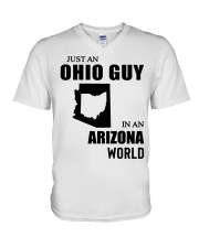 Ohio Guy In Arizona V-Neck T-Shirt tile