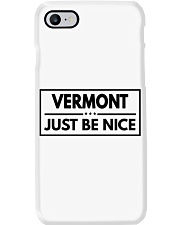 Vermont Just Be Nice Phone Case tile