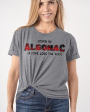 Born In Algonac A Long Long Time Ago Classic T-Shirt apparel-classic-tshirt-lifestyle-front-101