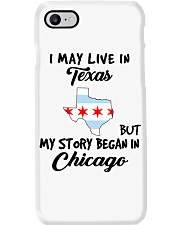 Began In Chicago - Live In Texas Phone Case tile