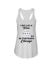 Began In Chicago - Live In Texas Ladies Flowy Tank tile