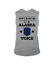 Don't make me use my Alaska voice Sleeveless Tee tile