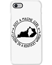 MAINE GIRL LIVING IN KENTUCKY Phone Case tile