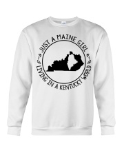 MAINE GIRL LIVING IN KENTUCKY Crewneck Sweatshirt tile