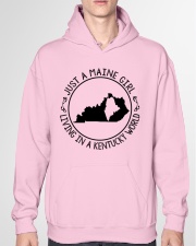 MAINE GIRL LIVING IN KENTUCKY Hooded Sweatshirt garment-hooded-sweatshirt-front-04
