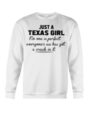 Texas Girl - No One Is Perfect Crewneck Sweatshirt tile