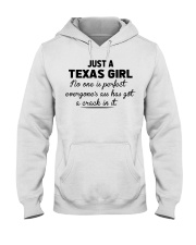Texas Girl - No One Is Perfect Hooded Sweatshirt tile