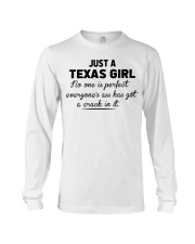 Texas Girl - No One Is Perfect Long Sleeve Tee tile