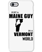 MAINE GUY IN VERMONT Phone Case tile