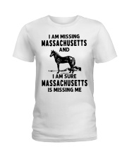 Massachusetts Is Missing Me Ladies T-Shirt tile