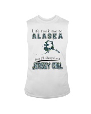 Jersey Girl Life Took Me To Alaska Sleeveless Tee tile