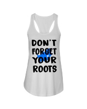 South Africa Map Don't Forget Your Roots Ladies Flowy Tank tile