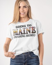 Going To Maine Landscape Classic T-Shirt apparel-classic-tshirt-lifestyle-front-100