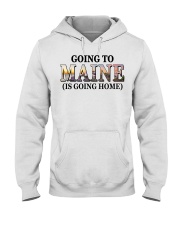 Going To Maine Landscape Hooded Sweatshirt tile