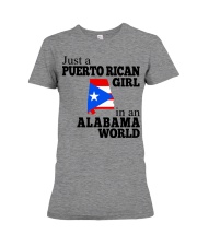 PUERTO RICAN GIRL IN ALABAMA Premium Fit Ladies Tee tile