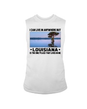 Louisiana Only Place Lives In Me Sleeveless Tee tile