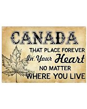CANADA FOREVER IN YOUR HEART 36x24 Poster front