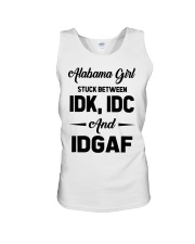 Alabama Girl - IDK IDC IDGAF Unisex Tank tile