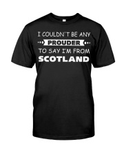 Prouder To Say I'm From Scotland Classic T-Shirt tile
