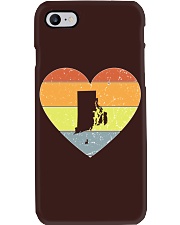 Rhode Island - Heart Vintage Phone Case tile