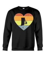 Rhode Island - Heart Vintage Crewneck Sweatshirt tile