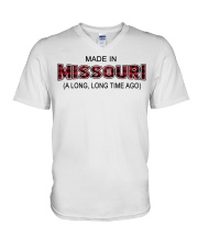 Made In Missouri A Long Long Time Ago V-Neck T-Shirt tile